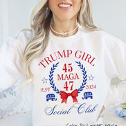 Trump Girl Social Club Croquette Political Tee or Sweatshirt