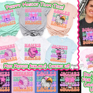 Preppy Star Eyed Mascot Game Day Tee