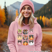 Coquette Pumpkins Fall Sweatshirt or Tee
