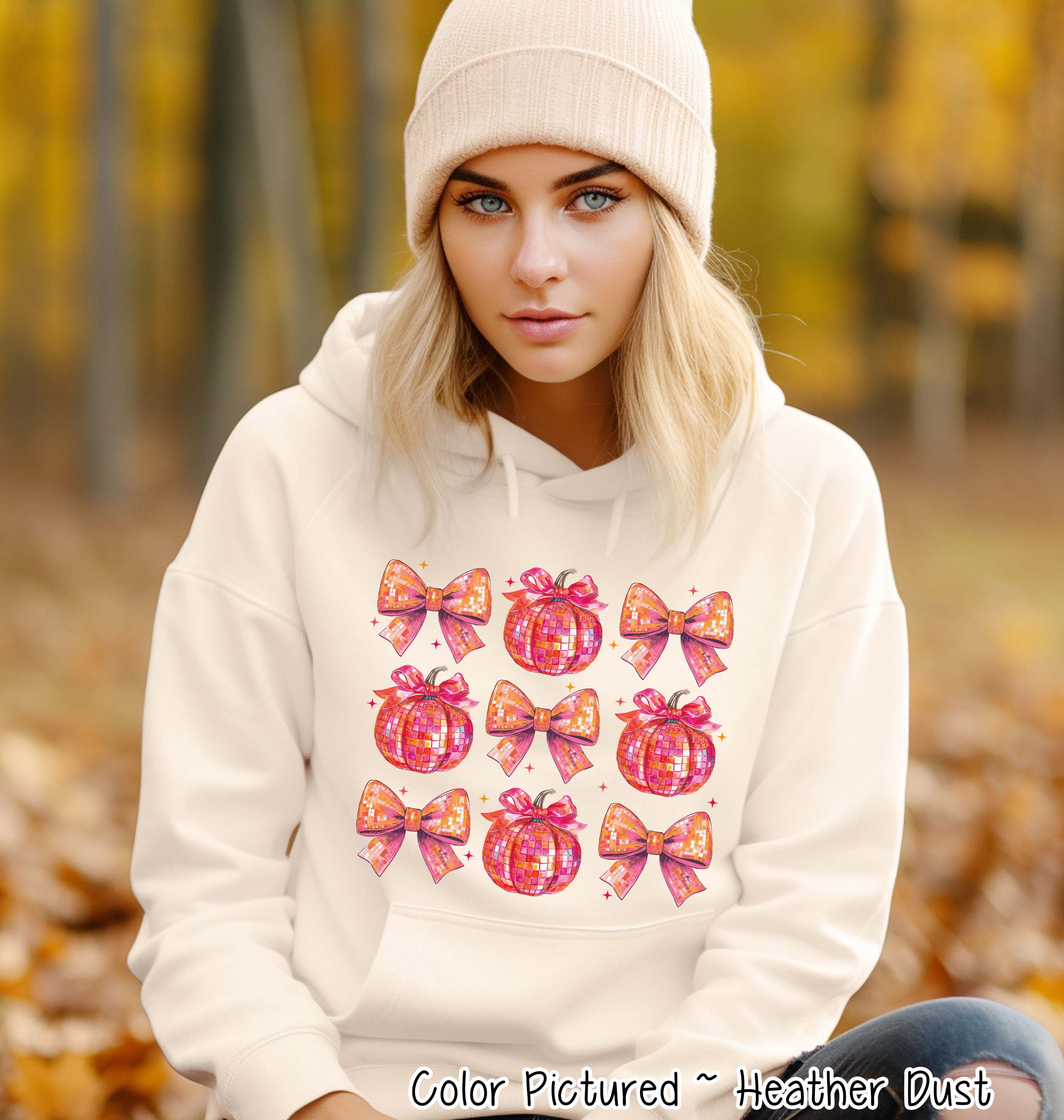 Disco Coquette Pumpkins Fall Sweatshirt or Tee