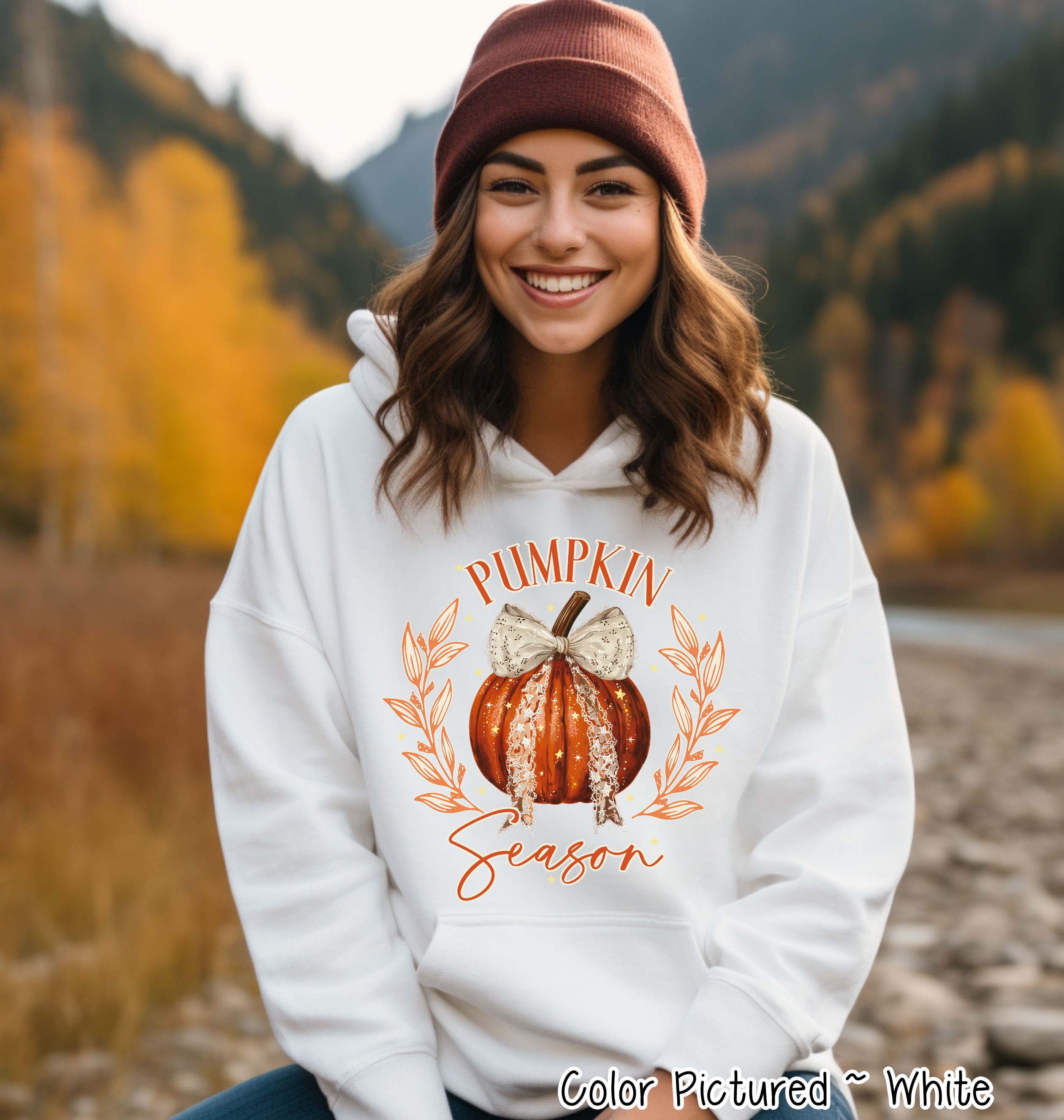 Pumpkin Season Fall Sweatshirt or Tee