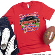 Heritage Jaguars Undefeated Area Champs Tee