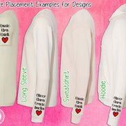 Personalized Christmas Clause Reindeer Names with Kids/Grandkids names on Sleeve Tee or Sweatshirt