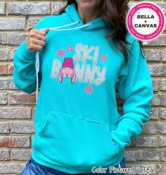 Ski Bunny Winter Tee or Sweatshirt