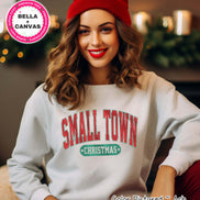 Retro Small Town Christmas Tee or Sweatshirt