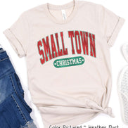 Retro Small Town Christmas Tee or Sweatshirt