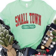 Retro Small Town Christmas Tee or Sweatshirt