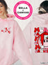 Merry Christmas Festive Smile 2 Sided Tee or Sweatshirt