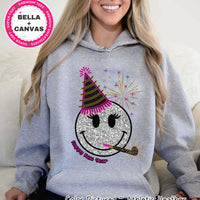 Smile Happy New Year Party Tee or Sweatshirt