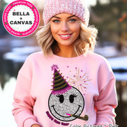 Smile Happy New Year Party Tee or Sweatshirt