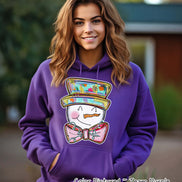 Whimsical Snowman Winter Tee or Sweatshirt