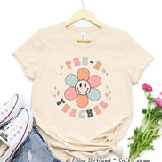 Retro Daisy School Teacher Grade Tee