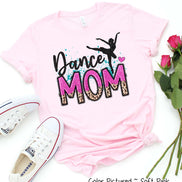 Pink and Leopard Dance Mom Tee