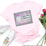 Volleyball Mom I Can Make a Balanced Dinner at Concessions Tee