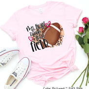 My Heart is On That Field Football Mom Tee