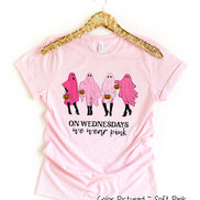 On Wednesdays We Wear Pink ~ In October We Wear Pink ~ Breast Cancer Awareness Tee