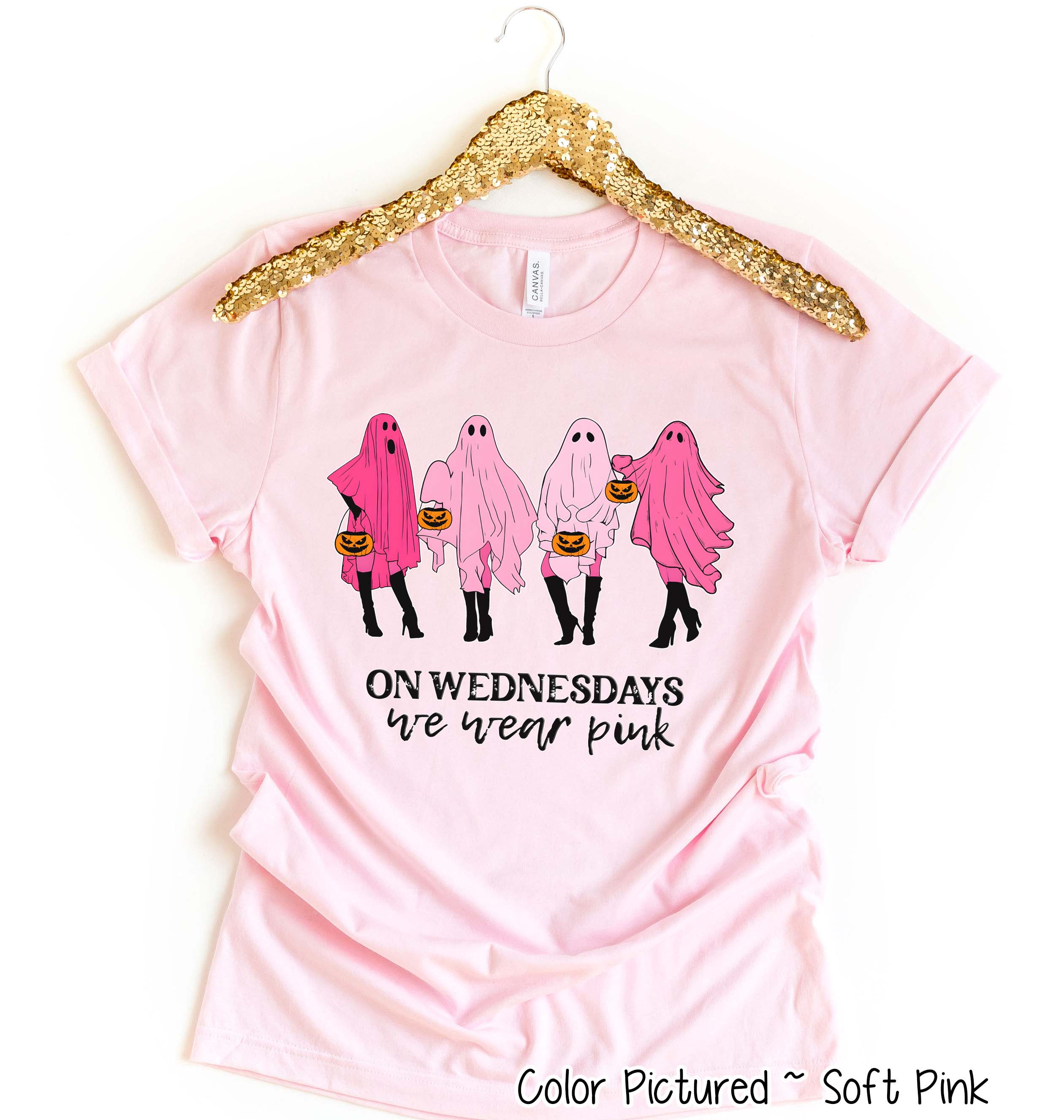On Wednesdays We Wear Pink ~ In October We Wear Pink ~ Breast Cancer Awareness Tee