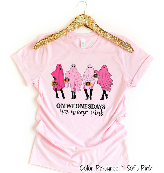 On Wednesdays We Wear Pink ~ In October We Wear Pink ~ Breast Cancer Awareness Tee