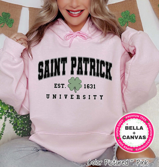 Saint Patrick University Tee or Sweatshirt
