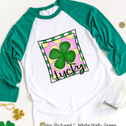 Lucky Clover St Patricks Day Tee