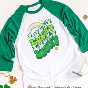 Retro Lucky St Patricks Day Tee