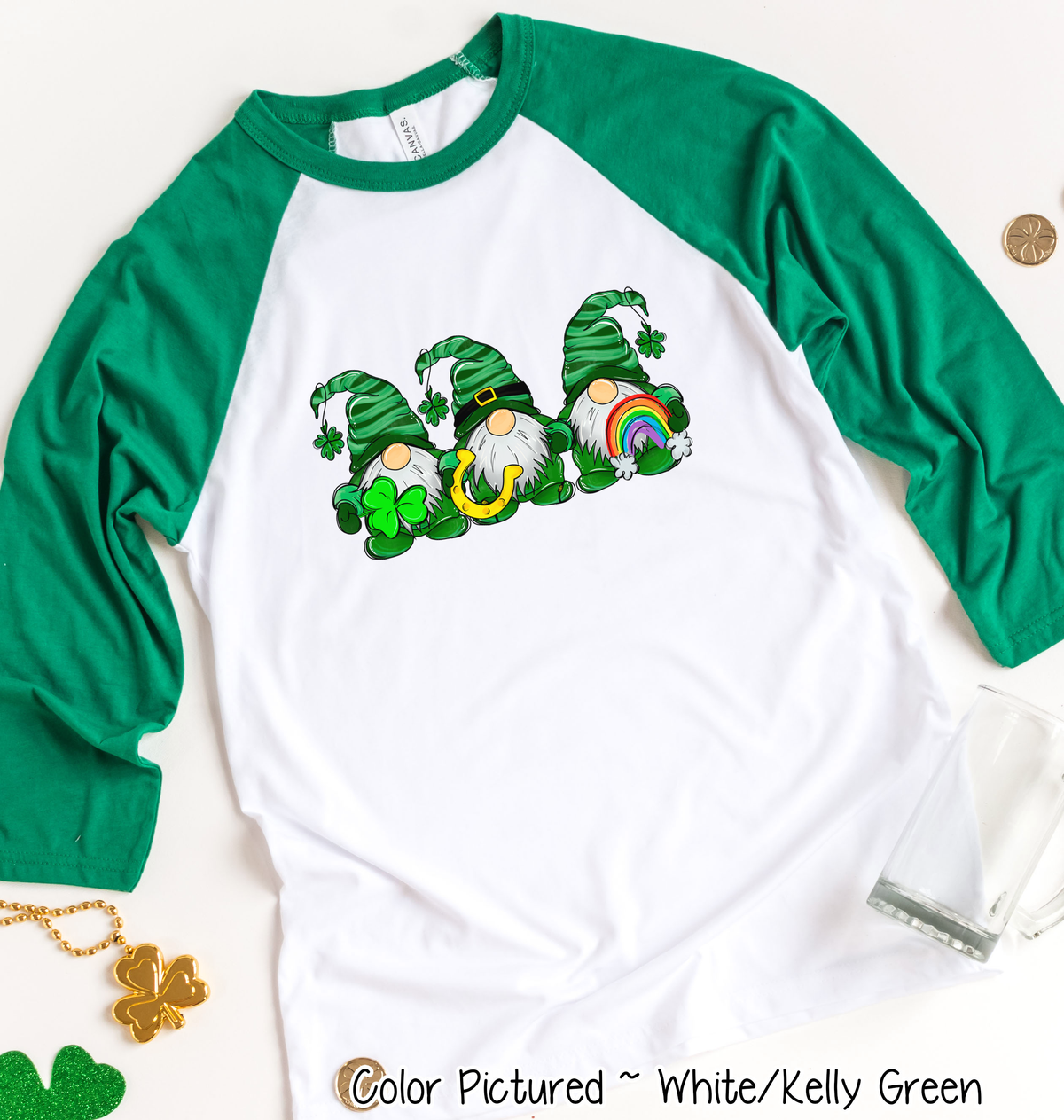 Gnome Trio St Patricks Day Tee