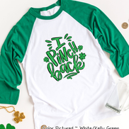 I Pinch Back St Patricks Day Tee