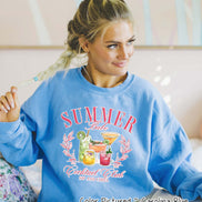 Summer Cocktail Social Club Tee or Sweatshirt