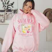 Summer Cocktail Social Club Tee or Sweatshirt