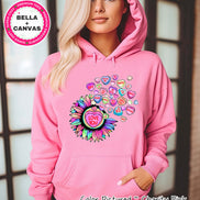 Sunflower Candy Hearts Valentine Tee or Sweatshirt