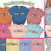 Custom Distressed School Teacher Grade Tee