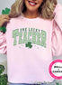 Retro One Lucky Teacher St Patricks Day Tee or Sweatshirt