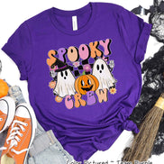 Retro Spooky Crew Halloween Tee