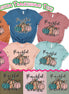 Personalized Thankful Pumpkin Trio Fall Thanksgiving Tee