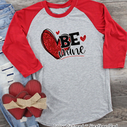Be Mine Red Heart Valentine Shirt