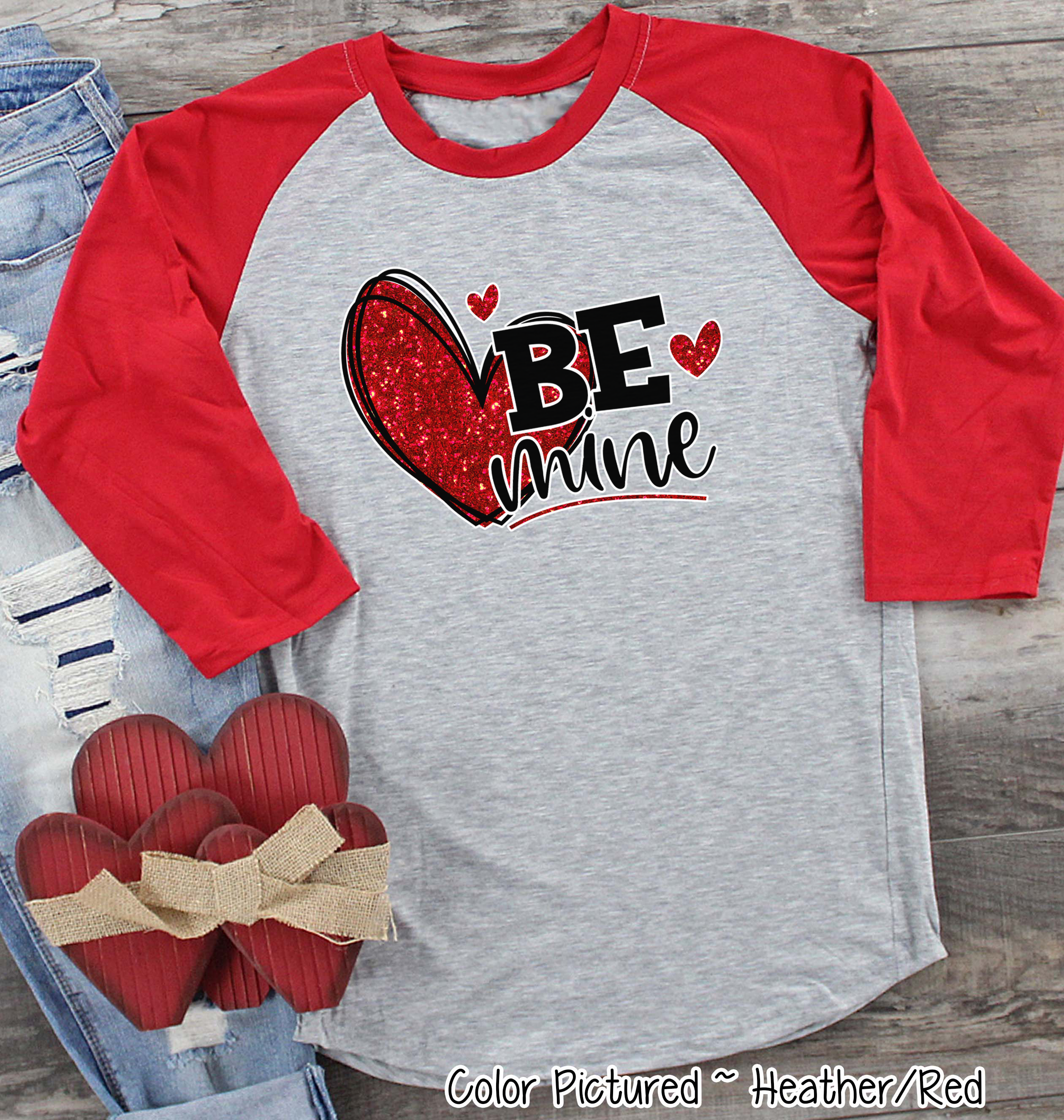 Be Mine Red Heart Valentine Shirt