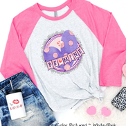 Be Mine Purple Polka Dot Heart Valentine Shirt