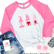Gnomes Trio Valentines Day Shirt
