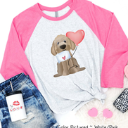 Golden Doodle Dog Letter Valentine Shirt