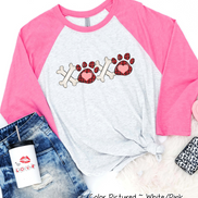 Paw XOXO Animal Lover Valentine Shirt