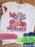 Personalized School Cheerleader Tee