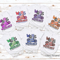 Personalized School Cheerleader Tee