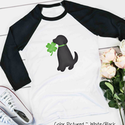Black Lab St Patricks Day Tee