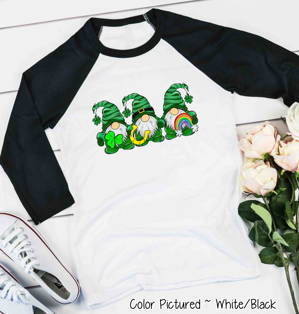 Gnome Trio St Patricks Day Tee