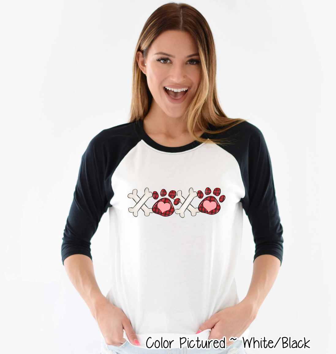 Paw XOXO Animal Lover Valentine Shirt