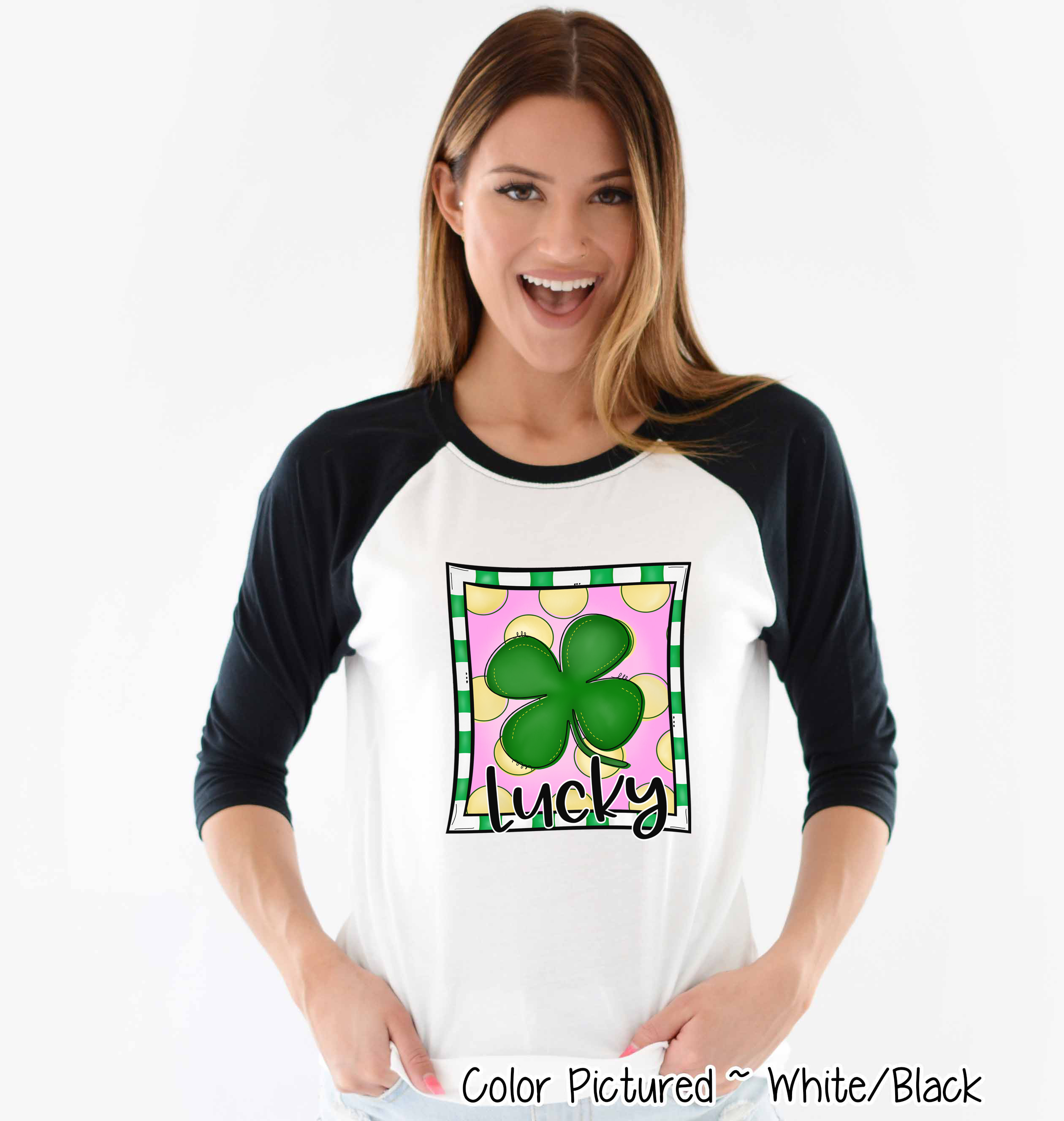 Lucky Clover St Patricks Day Tee