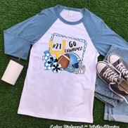Personalized Football Game Day Fan Tee