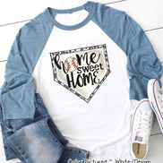 Baseball Home Sweet Home Fan Tee