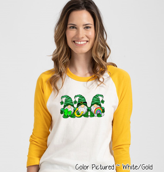 Gnome Trio St Patricks Day Tee