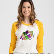 Mardi Gras Lips Tee